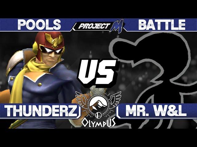 Olympus - ThundeRzReiGN (Captain Falcon) vs Mr. Watch & Learn (GaW) - PM Pools - Project M