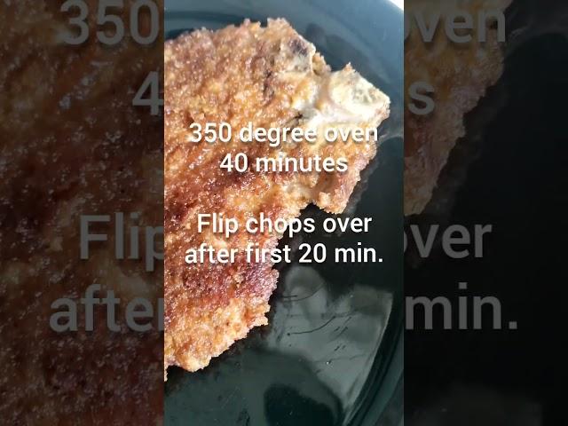 Baked Pork Chops