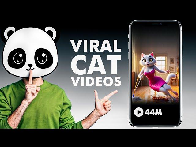 How To Create Viral AI Cat Videos For Free! [Hot Niche]