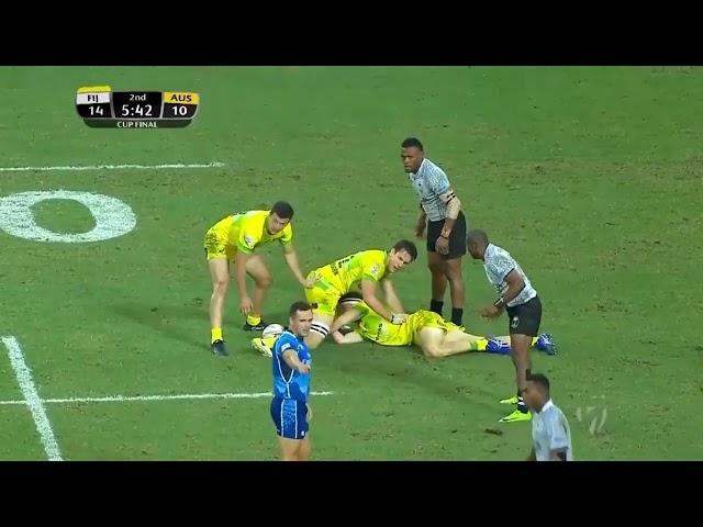 Fiji  vs Australia  Singapore 7's Cup Final 2018  ( Full Match )