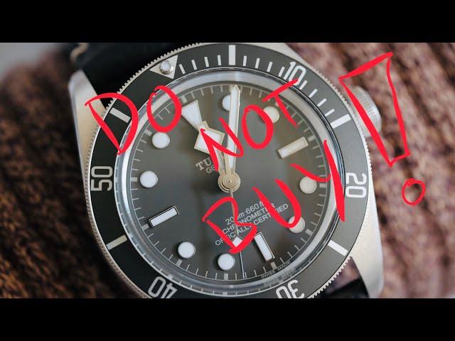 Be careful buying a Tudor. Black Bay 58 925 (see follow up video)