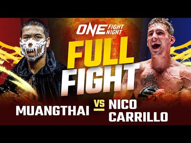 Muay Thai Icon ️ Scottish Phenom  Muangthai vs. Carrillo | Full Fight