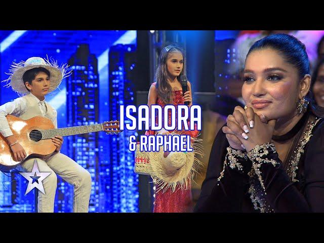 සුරංගනීට මාලූ ගෙනාපු අයියා නගෝ...️| Isadora & Raphael Sri Lanka's Got Talent | Sirasa TV