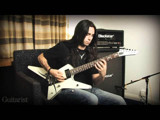 Gus G Plays Classic Ozzy Riffs Exclusive Guitarist Magazine HD