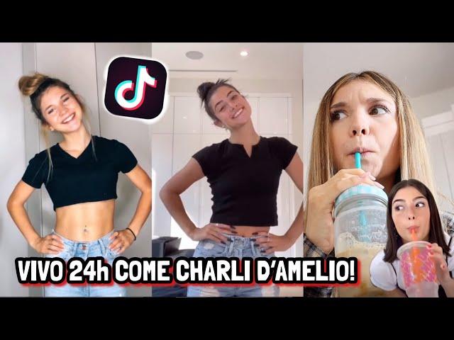 VIVO COME CHARLI D’AMELIO PER 24h! 