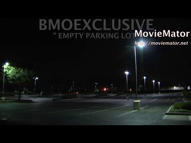 Bmoexclusive - " Empty Parking Lot "