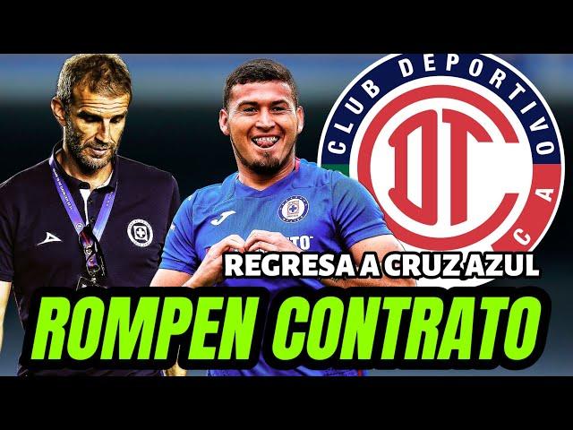 JUAN ESCOBAR Regresa a CRUZ AZUL. Toluca Termina su PRESTAMO y tiene que PRESENTARSE EN LA NORIA