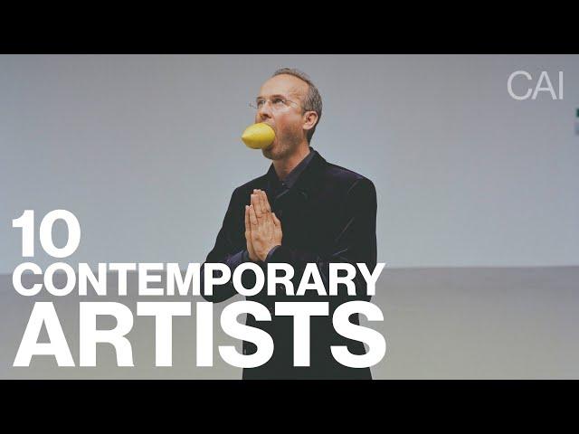 The Top 10 Contemporary Artists in 2022