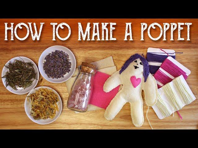 How to make a Poppet - Witchcraft Dolly -  Witchcraft - Sympathetic Magic - Magical Crafting