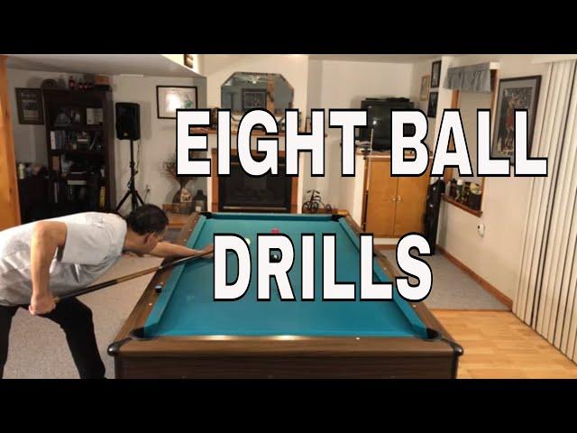 EIGHT BALL DRILLS - 4 DRILLS TO TAKE YOUR GAME FROM INTERMEDIATE TO ADVANCED (8 BALL POOL LESSONS)