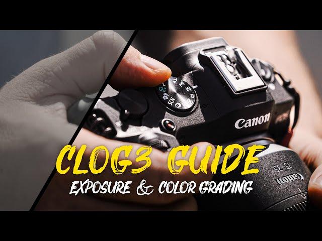 CANON CLOG3 Beginners Guide - Exposure & Color Grading on R8, R5 & R6 mark ii