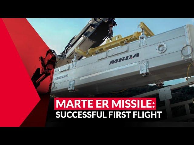 Successful first launch for Marte ER missile