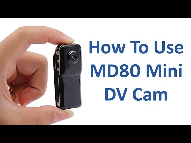 How To Use MD80 Mini DV Camera