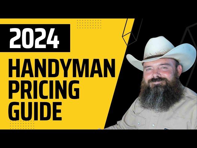 2024 Handyman Pricing Guide