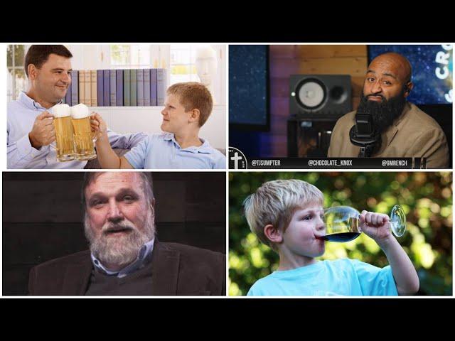 Kids advocating for Whisky drinking in Christian Podcast / Doug Wilson & CROSSPOLITIC crowd