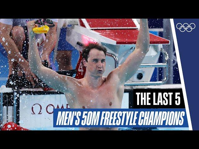 Fastest of the Fast: Top 50m Freestyle Performances in the Last 5 Games  | Top Moments