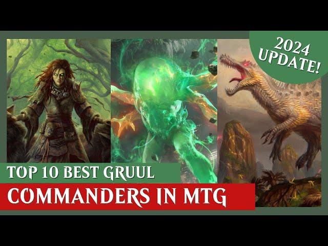 10 BEST Gruul Commanders in MTG! | 2024 UPDATE! | Magic The Gathering EDH