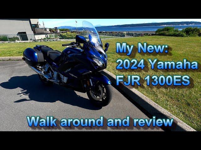 New 2024 Yamaha FJR 1300ES Walkaround and Review