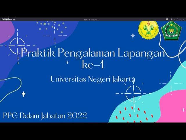 PPL 1 (PjBL) PPG DALJAB MATEMATIKA TAHUN 2022 - 15 Menit