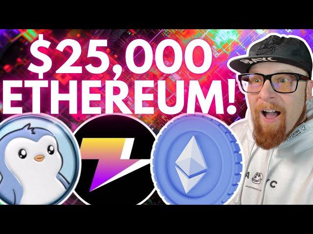 MASSIVE $25,000 ETHEREUM PREDICTION (AI TOKENS EXPLODING!)