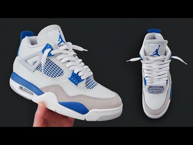 HOW TO LOOSELY LACE JORDAN 4's | AIR JORDAN 4 LACE STYLE