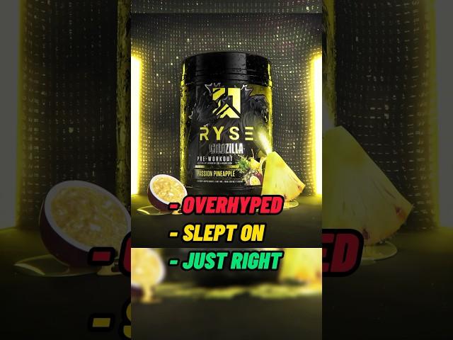 Ryse Godzilla: Overhyped, Slept on, or Just Right  #gymsupplements #preworkout #preworkoutreview