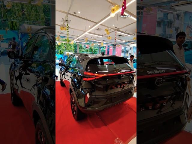 All New Tata Nexon Creative Diesel Dark Edition Rear Profile 