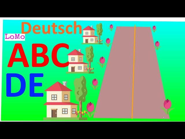 ABC Buchstaben Lernen Teil1 Deutsch mit LoMo TV