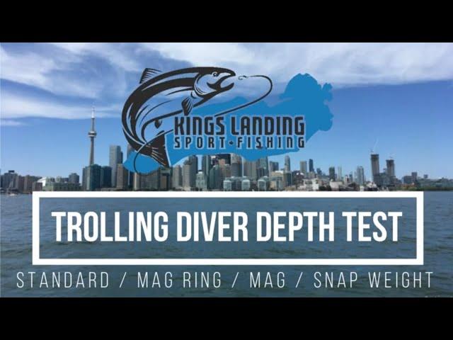 Trolling Diver Depth Test - Salmon & Trout - Project Salmon Diver / Dipsy Diver / Deeper Diver