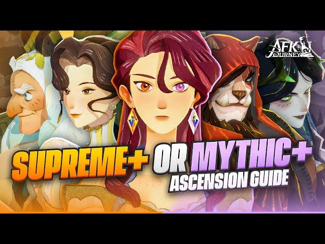 Zeee Best Mythic+/Supreme+ Priority Guide (Song of Strife Season)【AFK Journey】