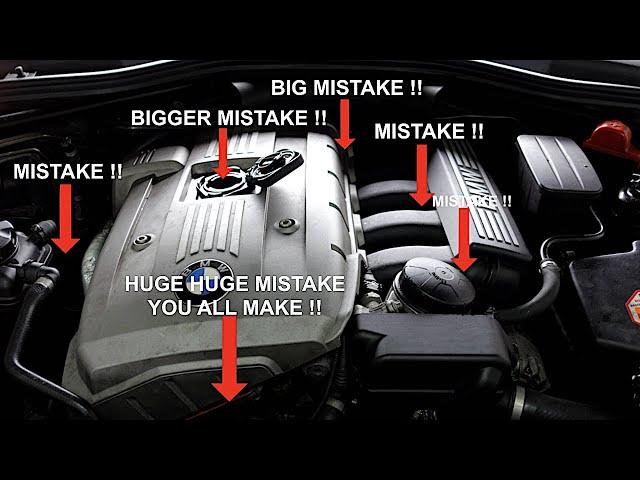 Don't Ever Make These Mistakes On Your BMW N52 Engine !!