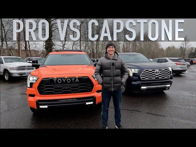 Toyota Sequoia Pro vs Capstone | Which should you buy?