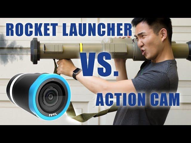 Stabilizing Camera shot from ROCKET LAUNCHER (Black Powder)