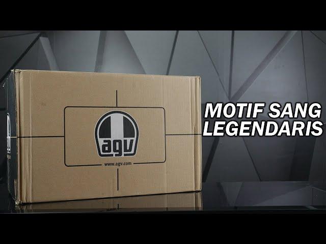 UNBOXING : AGV CORSA-R MARCO SIMONCELLI  | MOTIF SANG LEGENDARIS