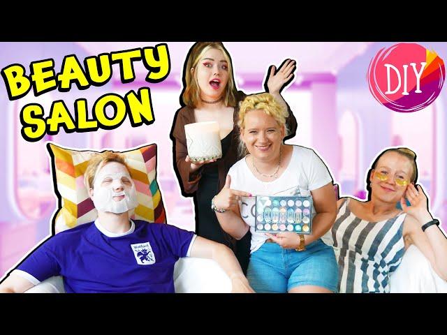 WIR ERÖFFNEN BEAUTY SALON IN DER KÜCHE!  DIY Shop für die Crew