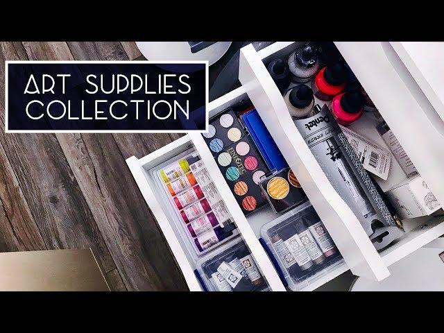 THE ULTIMATE ART SUPPLIES COLLECTION & STORAGE