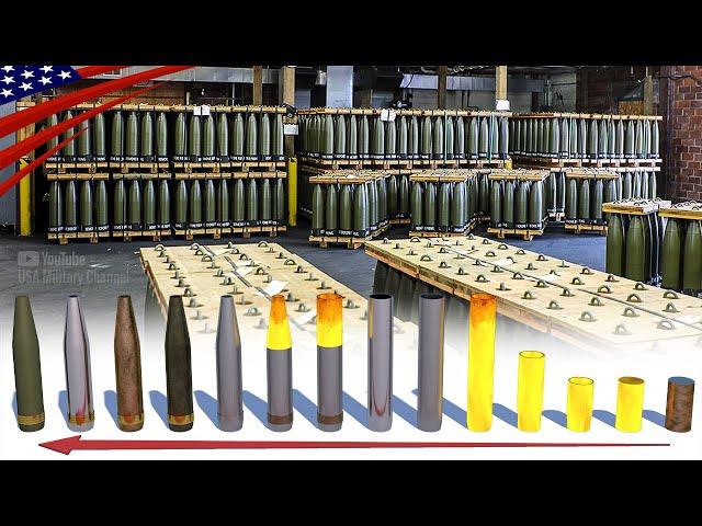 Inside the Factory: How Steel Bars Become 155mm Artillery Shells