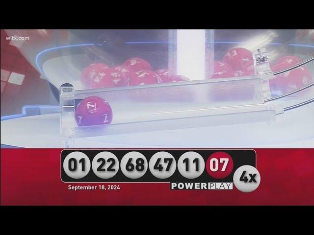 Powerball:  September 18, 2024