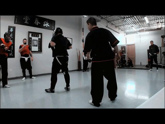 Free sparring wing chun