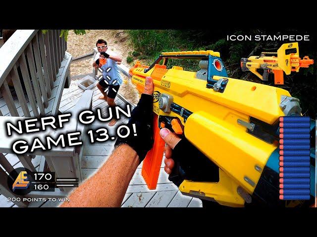 NERF GUN GAME 13.0 (Nerf First Person Shooter!)