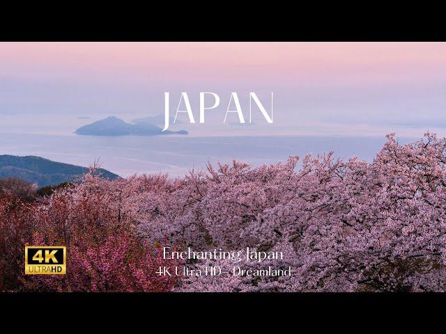 Enchanting Japan in 4K HD with Relaxing Music