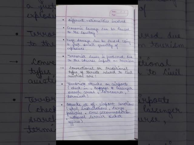 Airport Operations Exam Notes(part2)B.A/B.Sc/B.Com||CCSU NEP||Skill Course