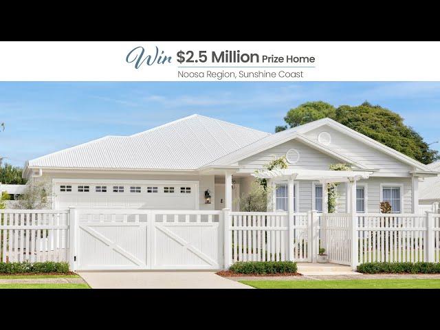 DRAW 544 | WIN a Hamptons Haven in Noosa | $2.5 Noosa Prize Home