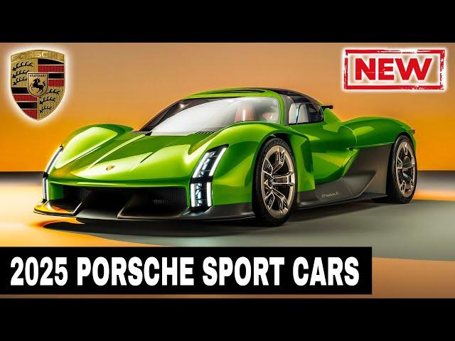 New Porsche Sport Cars Arriving in 2025: Consistently Best German Autos Reviewed