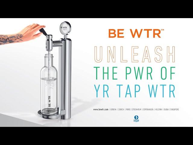 Discover a new sensorial experience with BE WTR AQTiV!