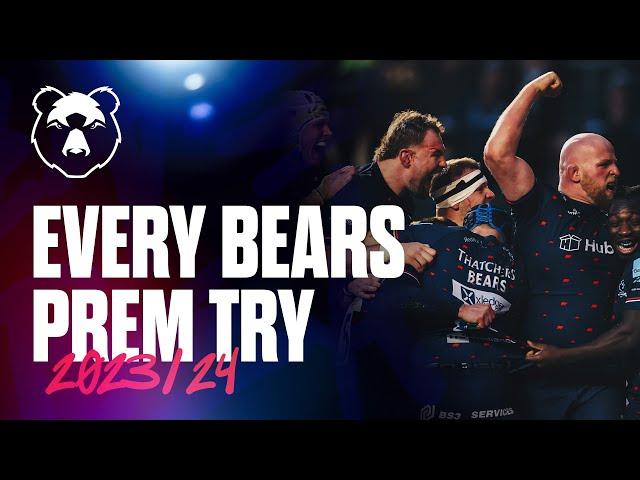 EVERY BRISTOL BEARS TRY 2023/24! All 80 from the Premiership's leading try scorers