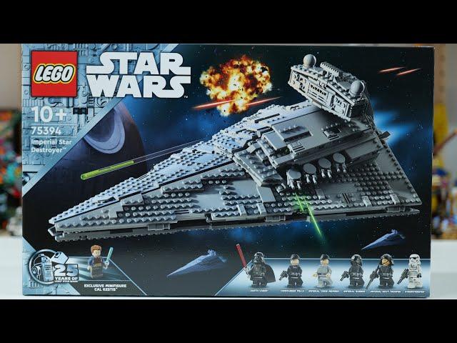 LEGO Star Wars 75394 Imperial Star Destroyer Speed Build Review