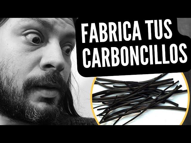 Cómo Hacer CARBONCILLOS CASEROS para DIBUJAR/ En menos de 3 MINUTOS/ Rápido y Sencillo