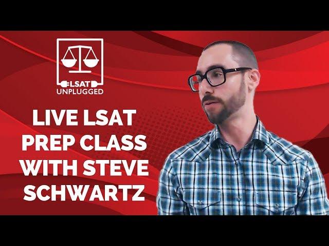 Live LSAT Prep Class with Steve Schwartz