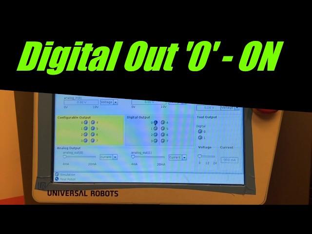 How to Trigger Universal robot Digital I/O with Python-3 Socket (TCP/IP) program